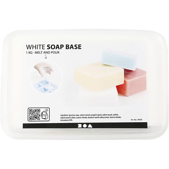 Gotowa baza mydlana biała 1 kg Inna marka