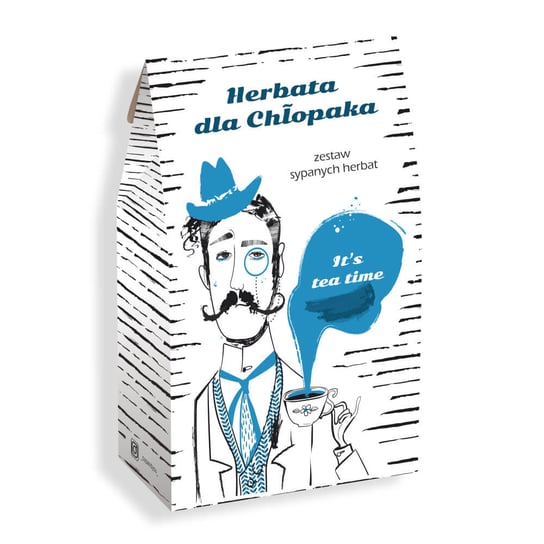 Gotowy zestaw prezentowy „dla Chłopaka“ herbata smakowa PREMIUM 10szt. prezent upominek na Dzień Chłopaka dla męża taty ojca mężczyzny faceta brata kolegi ukochanego partnera niego Cup&You