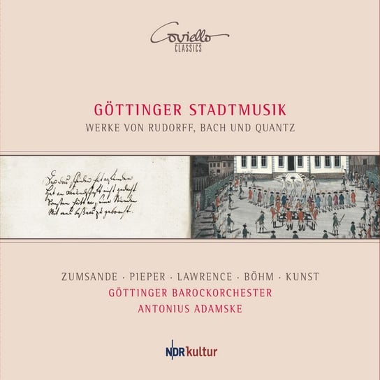 Gottinger Stadtmusik Gottinger Barockorchester, Zumsande Hanna, Pieper Nicole, Lawrence Jacob, Bohm Henryk, Kunst Dorothee