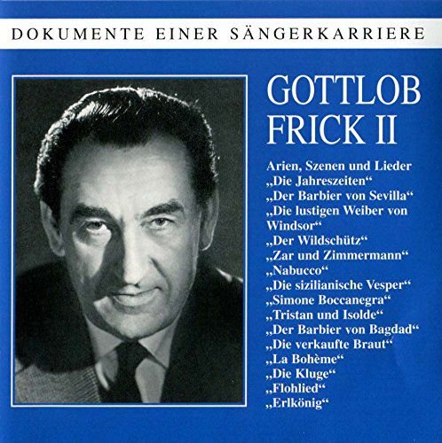 Gottlob Frick Vol. 2 Various Artists
