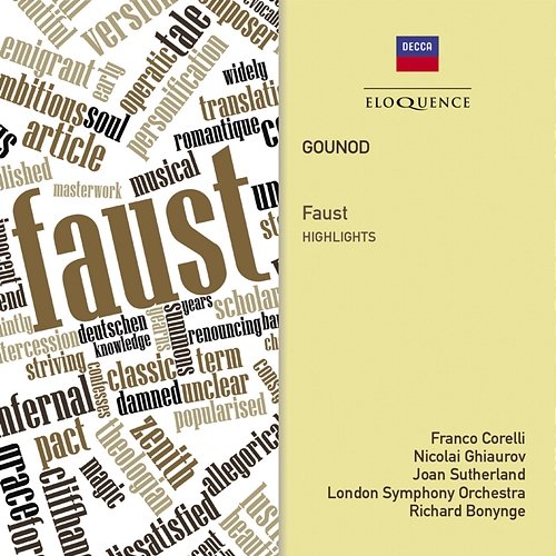 Gounod: Faust - Version 1860/1869 / Act 2 - No. 6b Invocation: "Avant de quitter ces lieux" - "Al- lons, amis" Robert Massard, London Symphony Orchestra, Richard Bonynge
