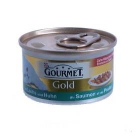 Gourmet Gold Karma dla kota 85G Sos Kura Łosoś GOURMET