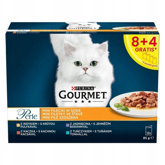 Gourmet Karma dla kota Mix smaków w sosie 12x85g Purina