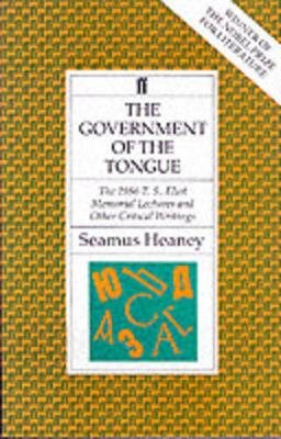 Government of the Tongue Heaney Seamus