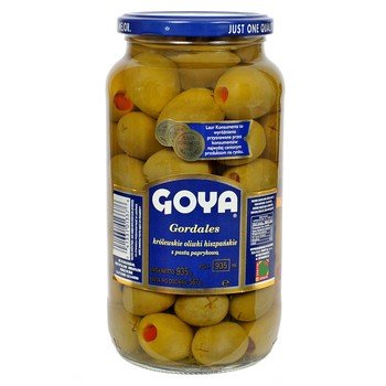 Goya królewskie oliwki hiszpańskie Gordales z papryką 935ml Inny producent