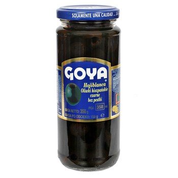 Goya oliwki hiszpańskie czarne bez pestek 358 ml Inny producent