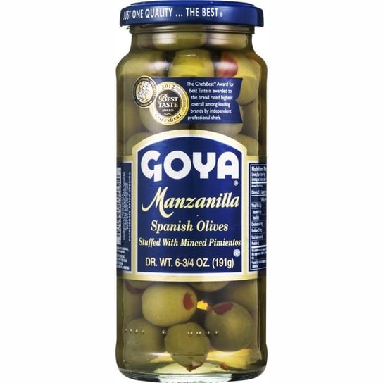 Goya oliwki zielone z papryką 358ml Goya