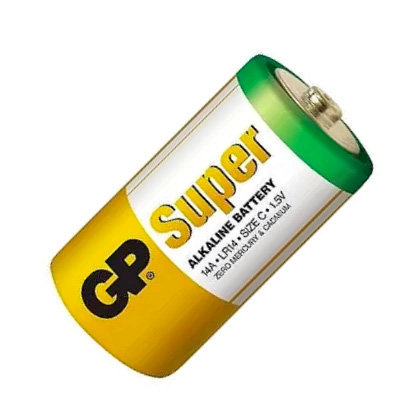 GP Bateria Gruby Paluszek Alkaliczna C LR14 R14 GP Battery