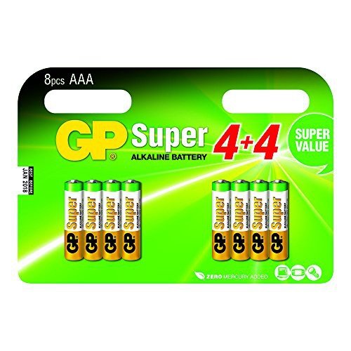 Gp Batteries Lr03 1.5 V Super Alkaline Multipacks Micro Aaa Battery Various Artists