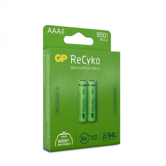 Gp Batteries Recyko 100Aaahce-2Wb2/Aaa GP Batteries