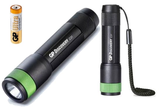 GP Discovery Latarka Ręczna C31 LED CREE + Bateria GP Battery