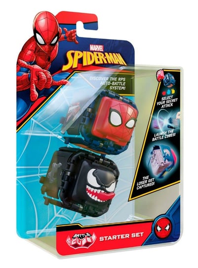 Gra BATTLE CUBES SPIDERMAN, Spiderman Vs Venom COBI