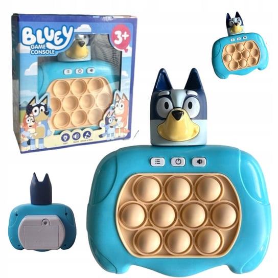Gra Bluey I Bingo Zręcznościowa Pop It Antystresowa Elektroniczna Piesek Bluey