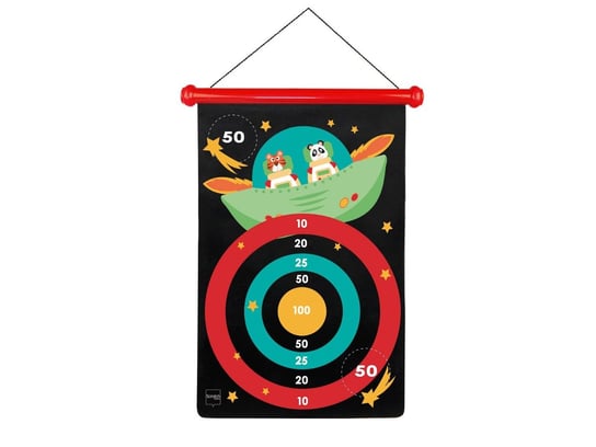 Gra dart dla dzieci - Rzutki magnetyczne - Astronauci Scratch