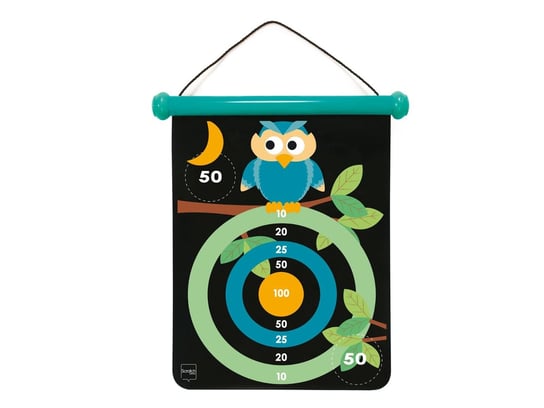 Gra dart dla dzieci - Rzutki magnetyczne - Sowy Scratch