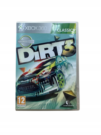 Gra Dirt 3 Xbox 360 x360 Codemasters Racing