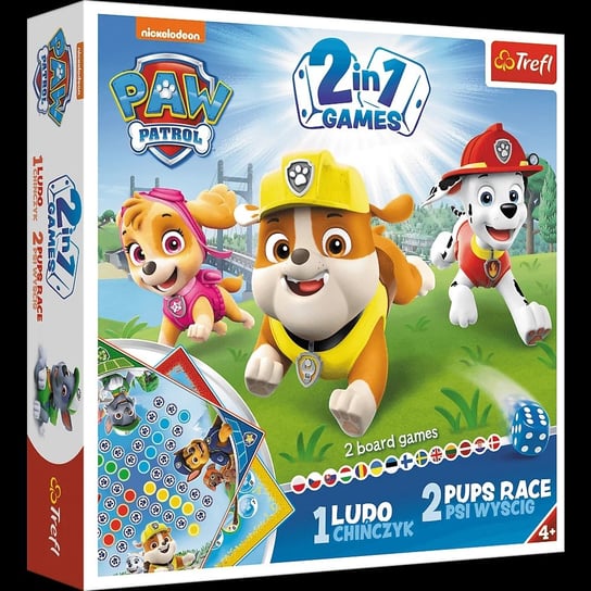 Puzzle Trefl 60 piese, Patrula catelusilor in poiana, Paw Patrol