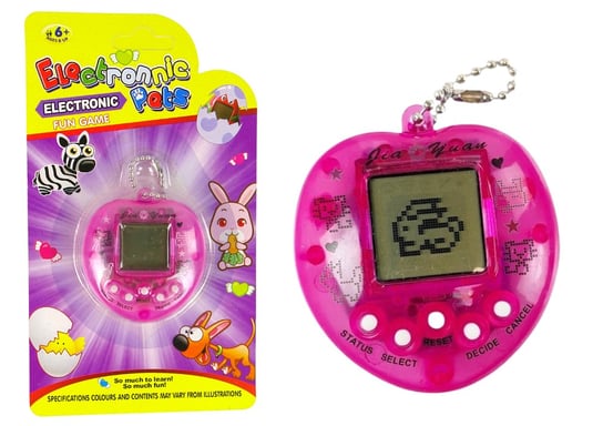 Gra Elektroniczna Tamagotchi Zwierzątko Różowa Lean Toys