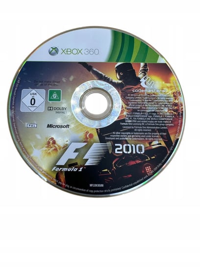 Gra F1 2010 Microsoft Xbox 360 X360 EA Games