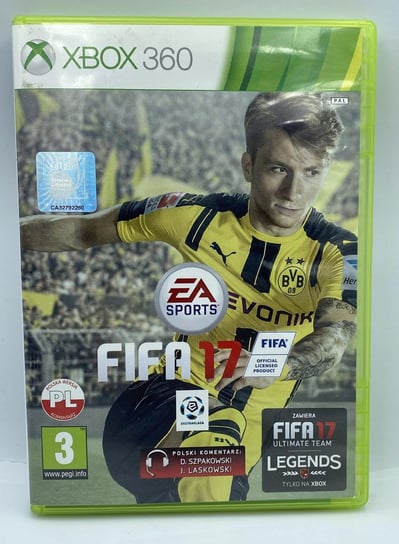 Gra FIFA 17 PL X360 Microsoft Xbox 360 EA Sports