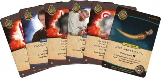 Gra Harry Potter Hogwarts Battle - Zestaw 6 kart Rebel