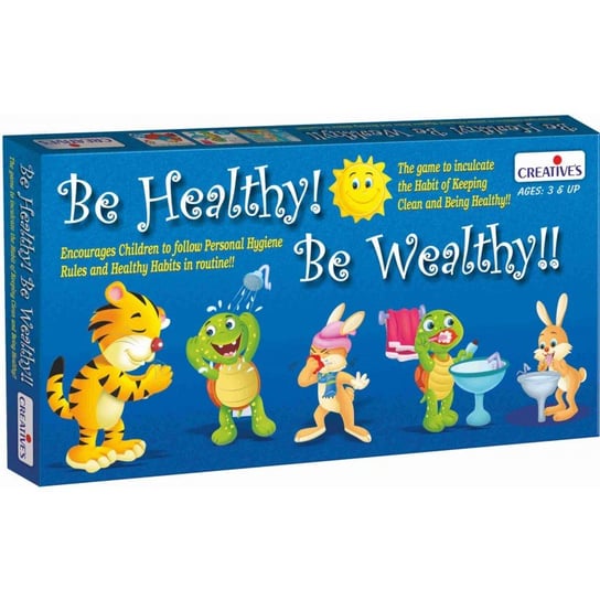 Gra językowa - 'Be Healthy Be Wealthy!' Creative Educational Creative's
