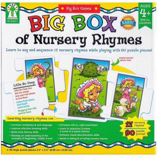 Gra językowa - 'Big Box of Nursery Rhymes' Creative's