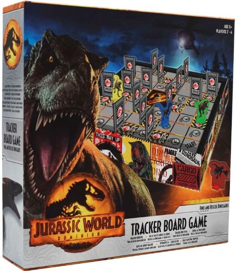 Gra Jurassic World Tracker, gra planszowa, Cartamundi Cartamundi