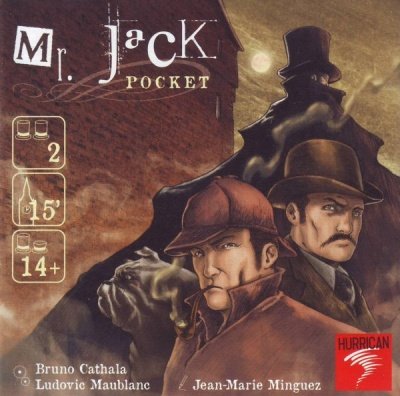 Gra logiczna Mr. Jack Pocket Hobbity