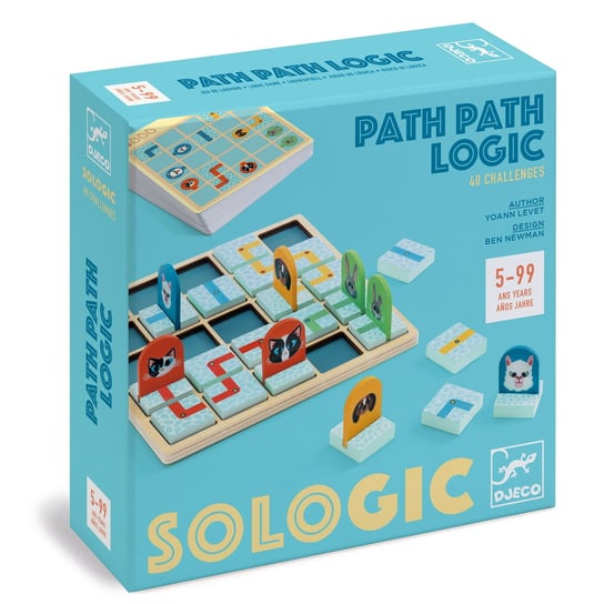 Gra logiczna PATH PATH LOGIC DJ00811 Djeco