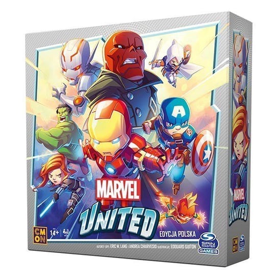 Gra Marvel United (edycja polska), gra planszowa, rodzinna, Portal Games Portal Games