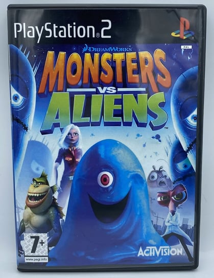 Gra Monsters vs Aliens Sony PlayStation 2 PS2 Feist Team
