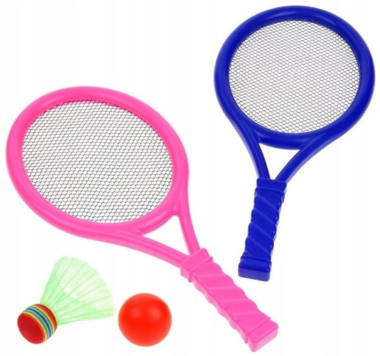 Gra paletki rakietki badminton tenis dla dzieci SuperZabaweczki