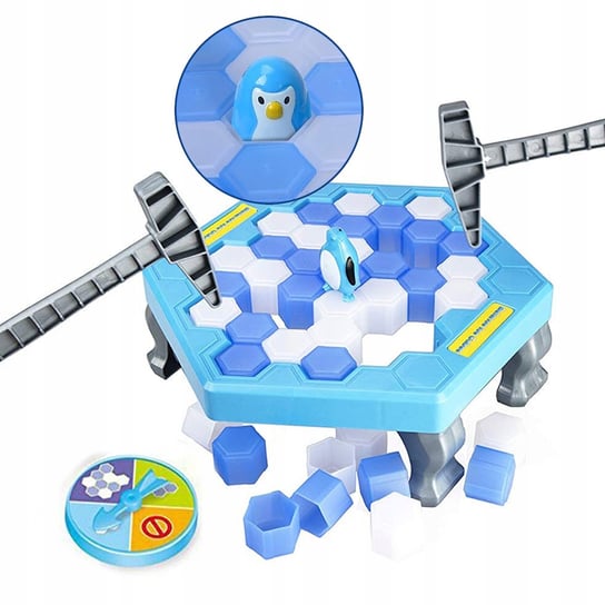 Gra Pingwiny Na Lodzie Zręcznościowa Tafla Lodu Dla Dzieci I Dorosłych Dom Inna marka