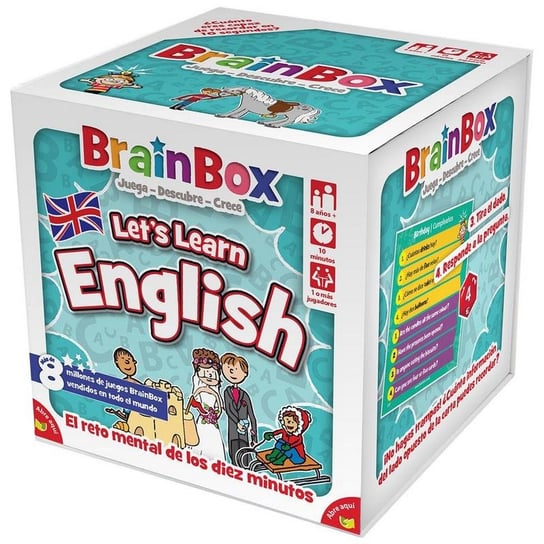 Gra Planszowa Brainbox Pozwala Nauczyć Się Angielskiego Grupo Erik