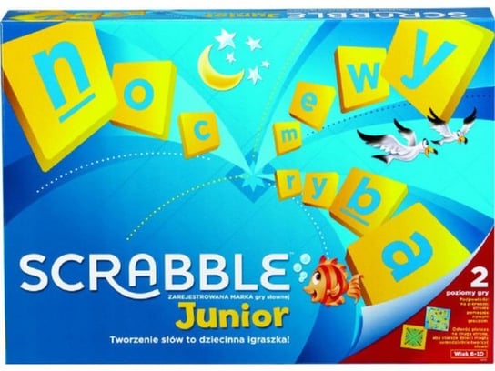 Gra Planszowa Mattel Scrabble Junior Mattel