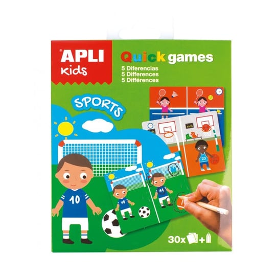 Gra podróżna Apli Kids - Znajdź różnice Sport APLI Kids