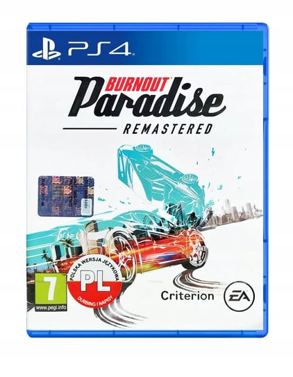 Gra Ps4 Burnout Paradise Remastered Criterion Games