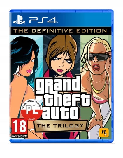 Gra Ps4 Gta Trilogy The Definitive Edition Rockstar Games