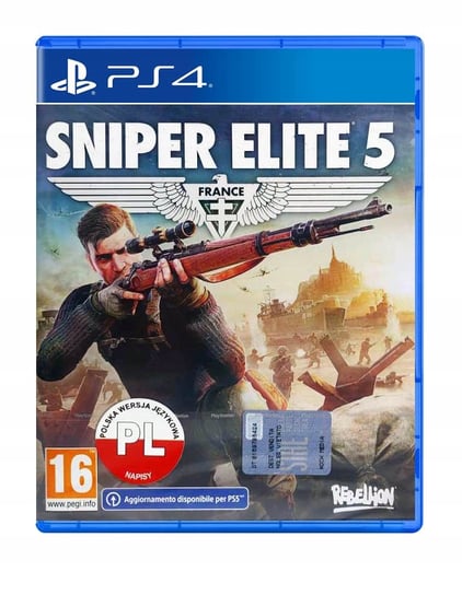 Gra Ps4 Sniper Elite 5 France Rebellion
