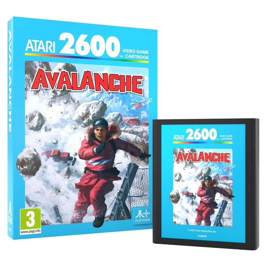 Gra Retro Atari 2600 Avalanche Kartridż Atari