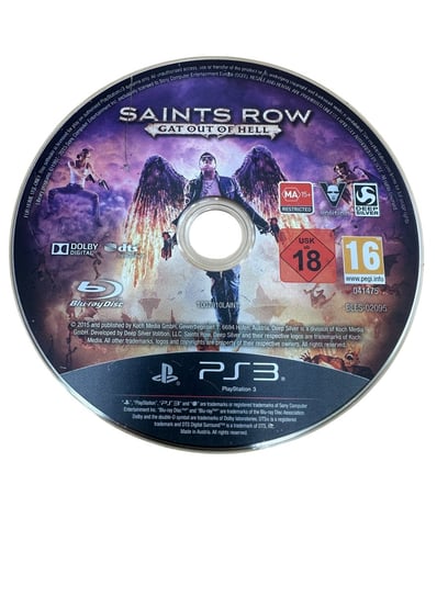 Gra SAINTS ROW GAT OUT OF HELL PS3 Sony PlayStation 3 PS3 Deep Silver
