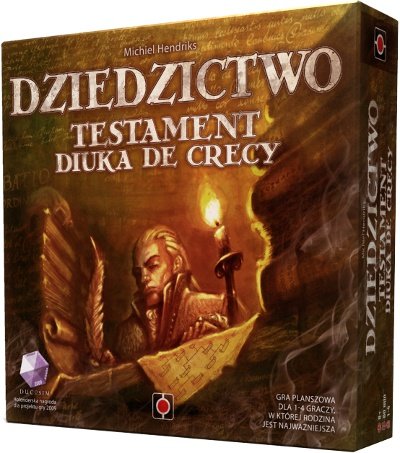 Gra strategiczna Dziedzictwo: Testament Diuka de Crecy Wydawnictwo Portal