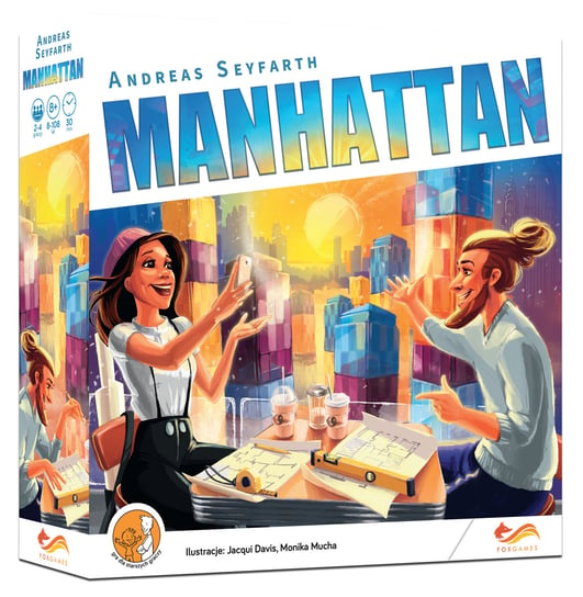 gra strategiczna Manhattan, gra strategiczna, FoxGames FoxGames