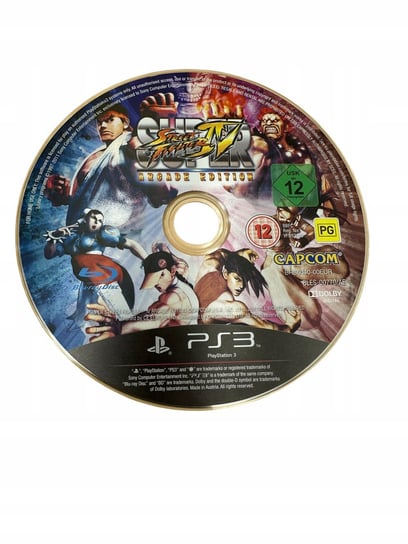 GRA SUPER STREET FIGHTER IV Sony PlayStation 3 PS3 Capcom