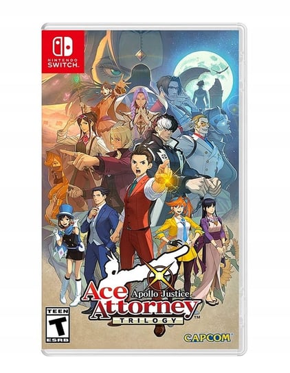 Gra Switch Apollo Justice Ace Attorney Trilogy Capcom
