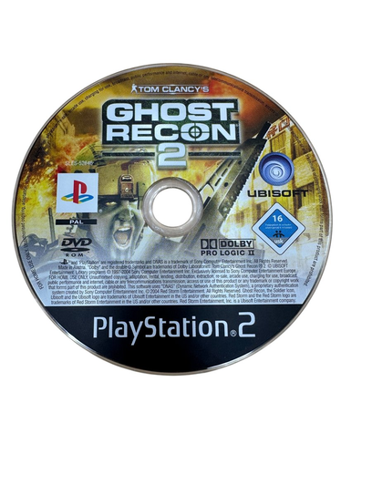 Gra TOM CLANCY'S GHOST RECON 2 Sony PlayStation 2 PS2 Ubisoft