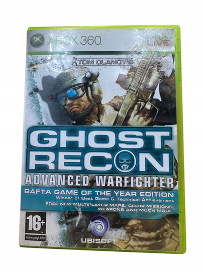 Gra Tom Clancy's Ghost Recon: Advanced Warfighter Microsoft Xbox 360 Ubisoft