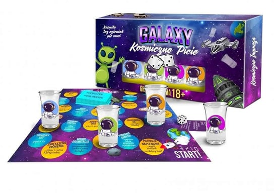Gra Towarzyska Alkoholowa Galaxy Kosmiczne Picie BGtech
