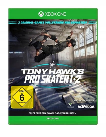 Gra Xbox One Tony Hawks Pro Skater 1+2 Vicarious Visions